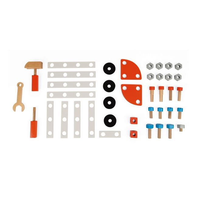 Tavolo Magnetico Brico Kids in legno con i suoi accessori 