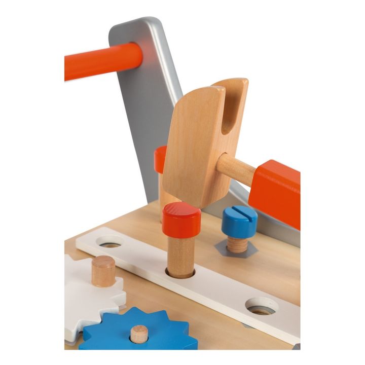 Carrito magnético Brico'Kids de madera con 25 accesorios- Imagen del producto n°3