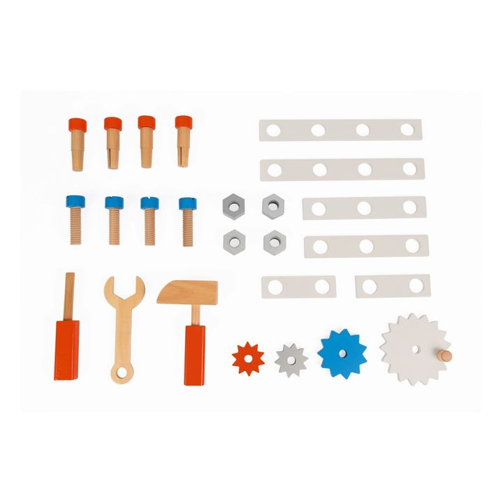 Brico'Kids Werkbankwagen aus Holz 25 Accessoires- Produktbild Nr. 6