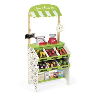 Janod Kaufmannsladen Green Market 33-teilig-listing