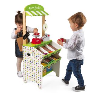 Janod Kaufmannsladen Green Market 33-teilig-listing