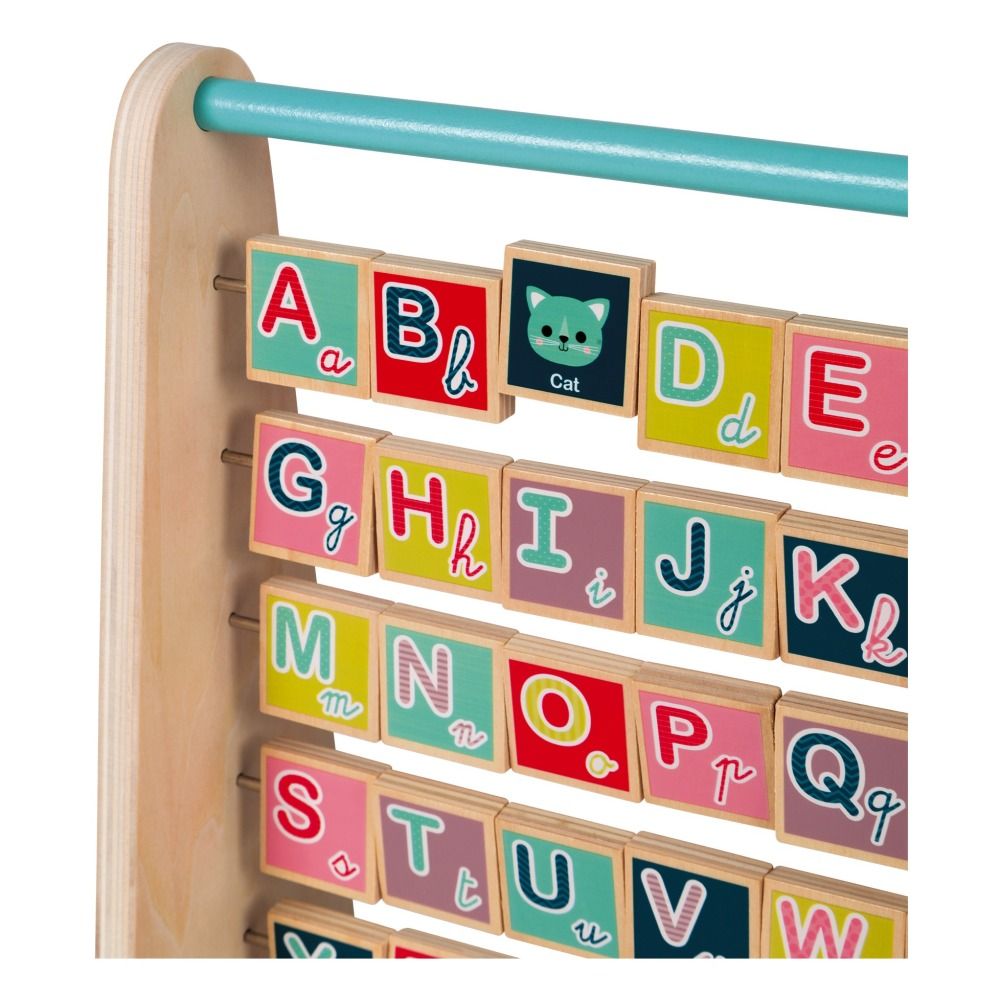 Baby Forest Wooden Alphabet Abacus Janod Toys And Hobbies