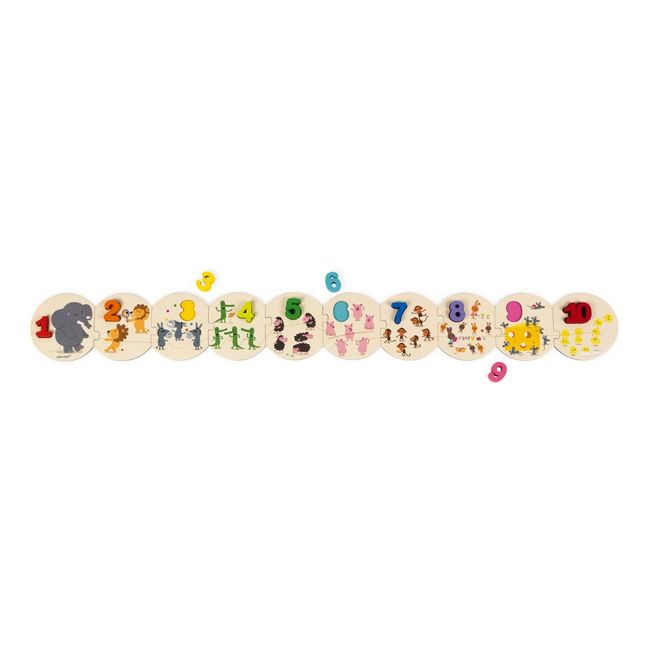 Puzzle "Zahlen lernen" 20-teilig 