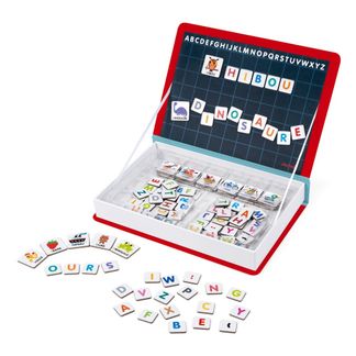 Janod Libro magnético alfabeto Magnetic book - 131 imanes-listing