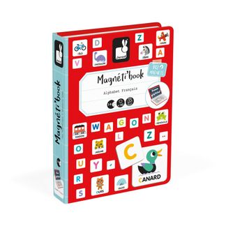 Janod Libro magnético alfabeto Magnetic book - 131 imanes-listing