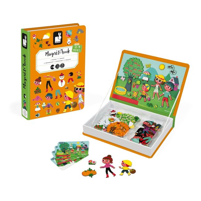 Libro magnético alfabeto Magnetic book - 50 imanes