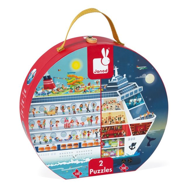 Puzzle Schiff- 2er-Set 100-teilig 