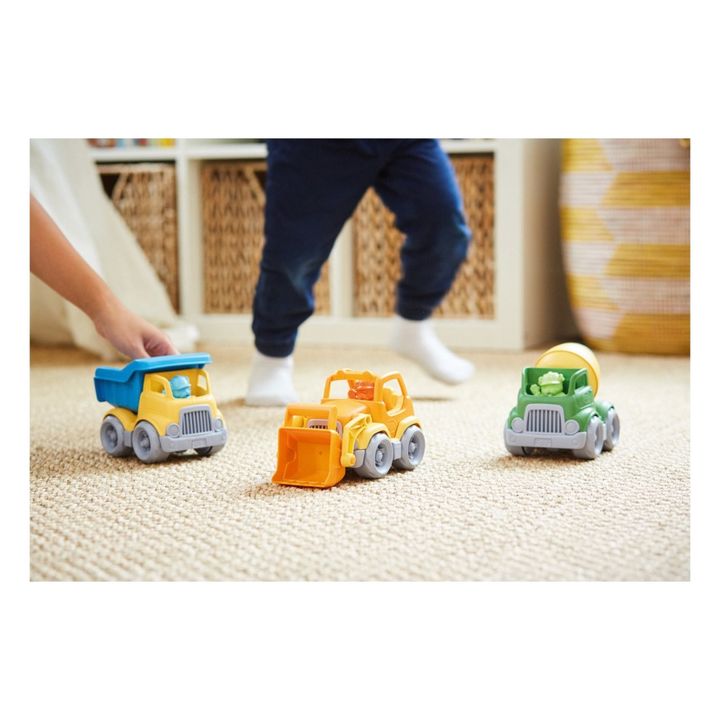 green toys construction trucks set