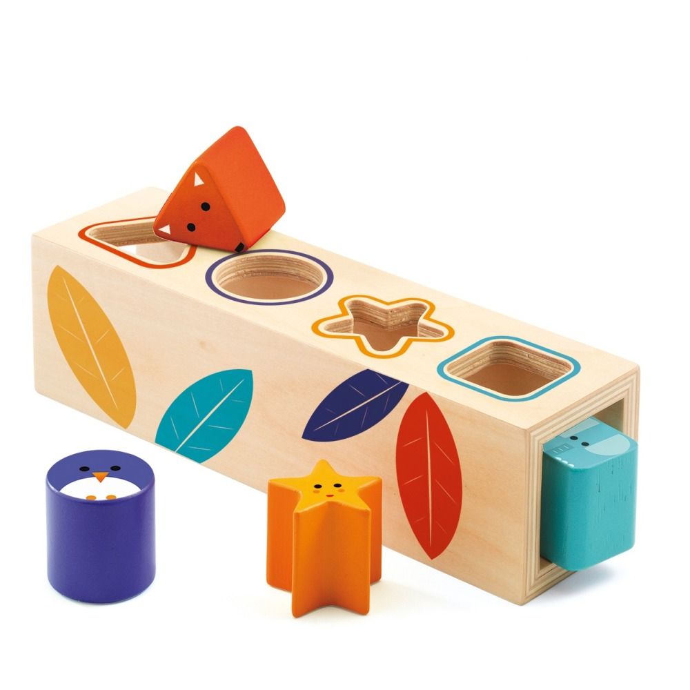 Djeco - Boîte à formes BoitaBasic - Multicolore
