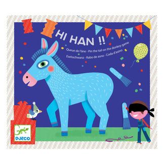 Djeco Juego de cola de burro Hi han !!-listing