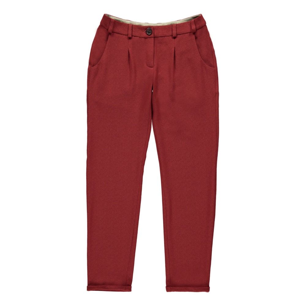 Tinsels - Pantalon John - Fille - Rouge brique