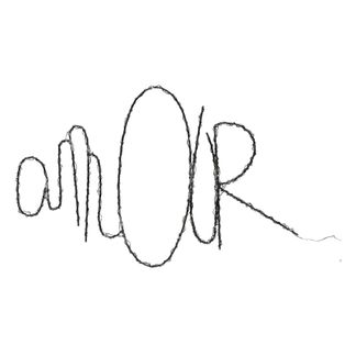 Zoé Rumeau Palabra gigante "Love" -50cm LED Zoé Rumeau x Smallable guirlanda negra-listing