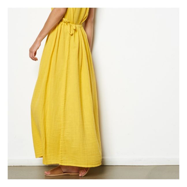 Vestido largo Ava - Colección Adolescente y Mujer - Sunflower Yellow S028