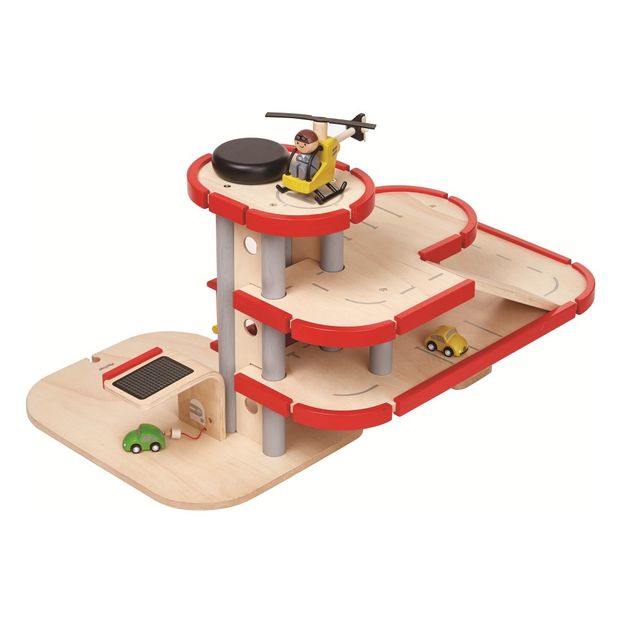 Mon nouveau grand garage en bois Plan Toys Jouet et Loisir Mon nouveau grand garage en bois Plan Toys Jouet et Loisir