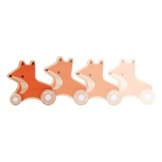 Plan Toys Volpe in legno con ruote -product