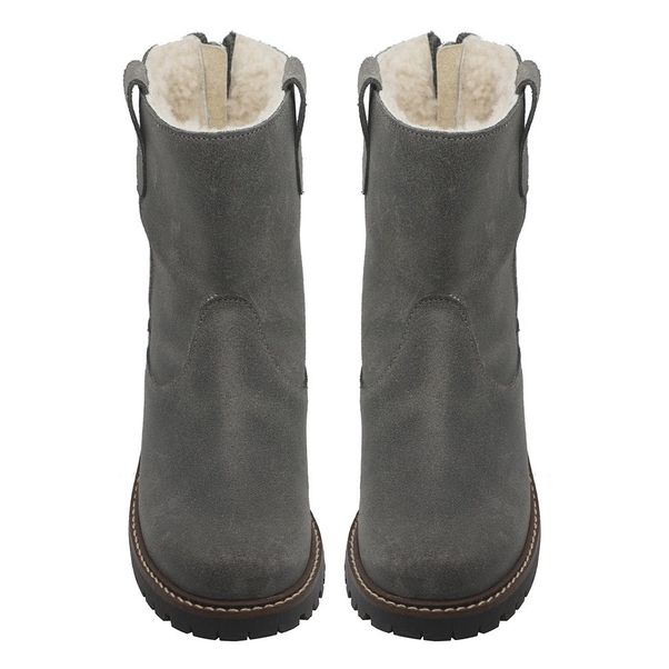 Boots Croute de Cuir Fourrées,product