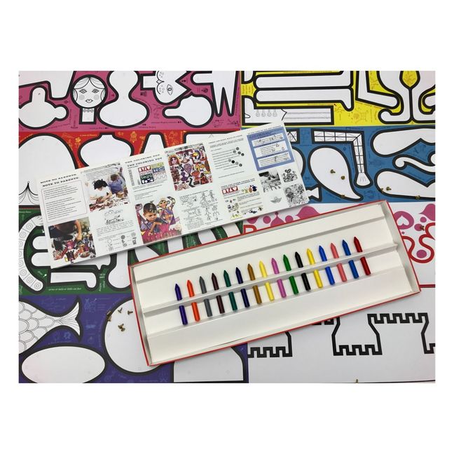 Malbuch-  - The Coloring Toy : Eames Office - Set