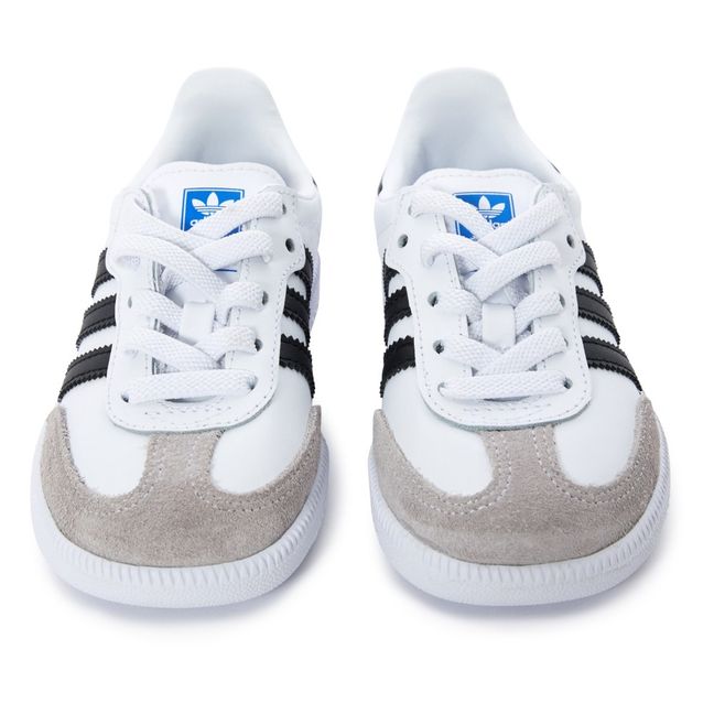 Samba Lace-up Sneakers White