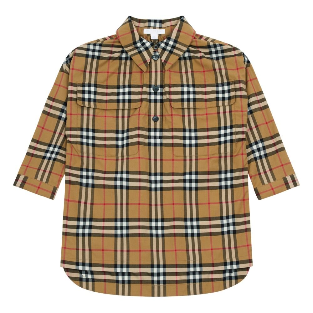 Burberry - Robe Tartan Vintage Mary Alice - Fille - Beige