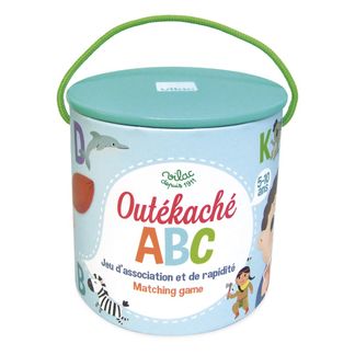 Vilac Juego de organización y rapidez Outékaché ABC-listing