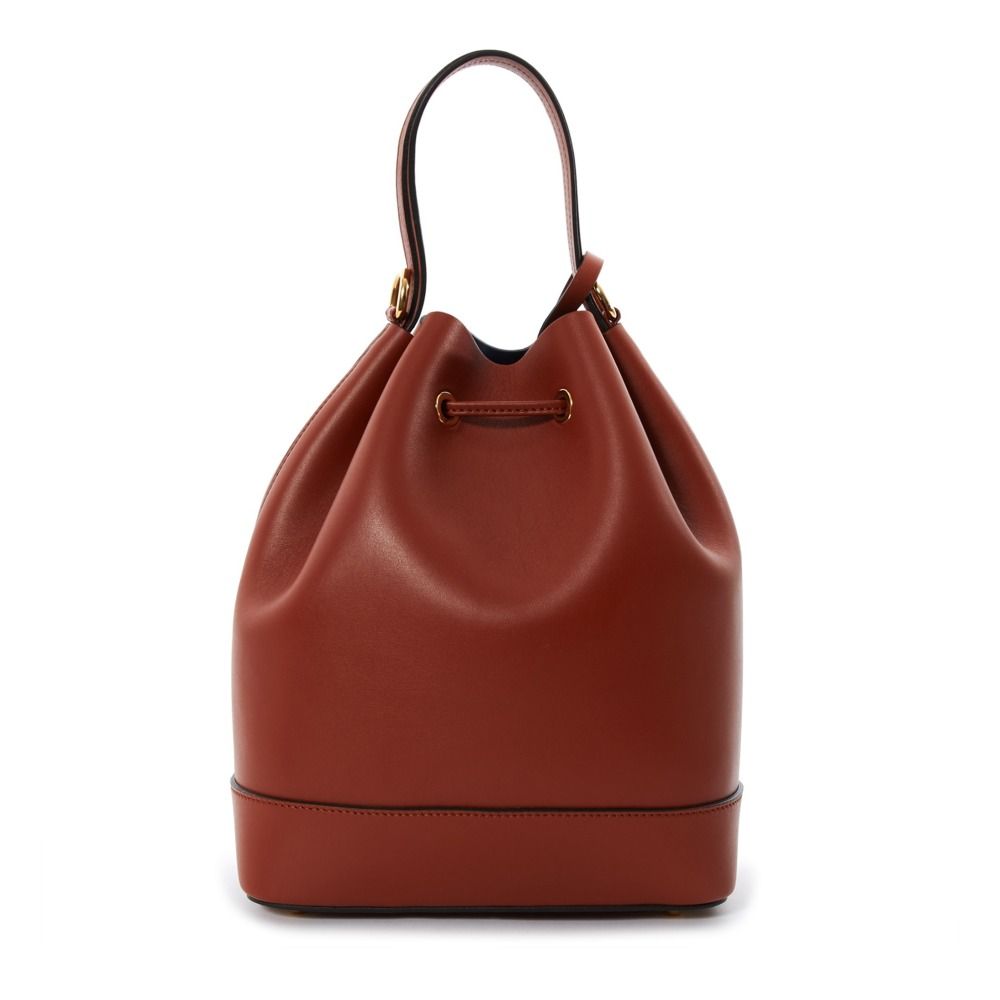 Le Petit Violette Leather Bag Russet Léo et Violette Fashion