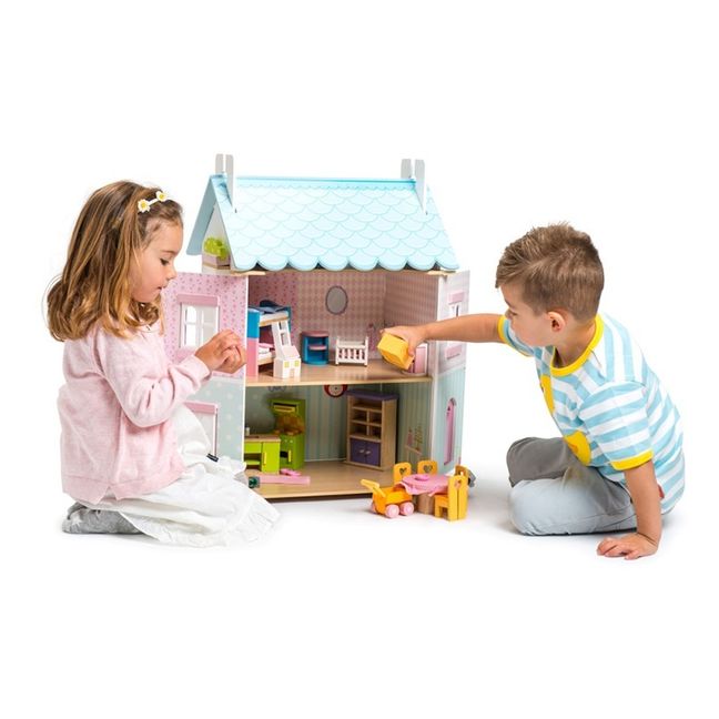 Casa delle bambole L'oasi blu e i suoi 37 accessori