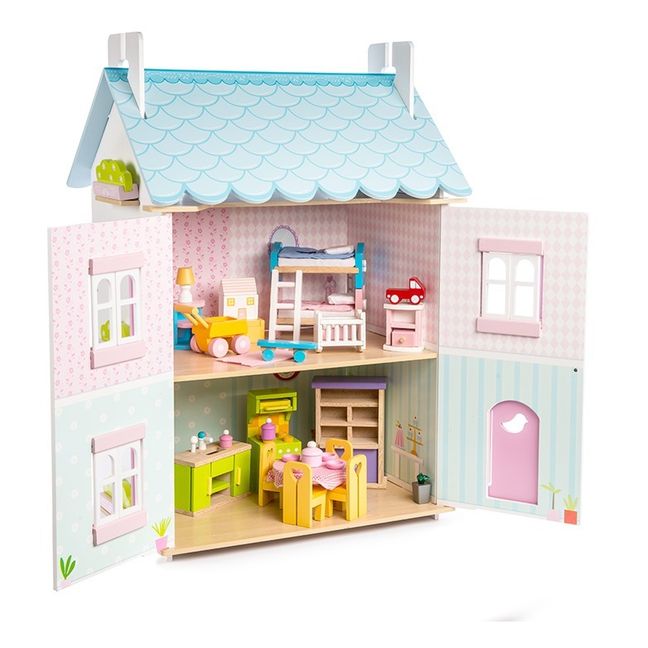 Casa delle bambole L'oasi blu e i suoi 37 accessori