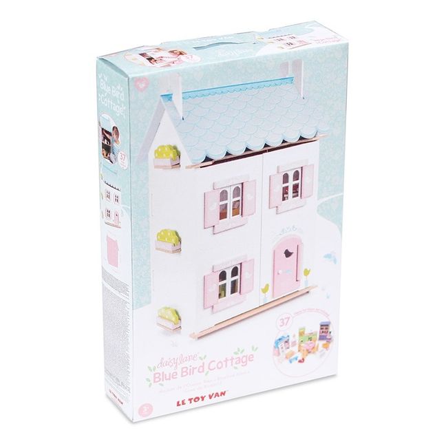 Puppenhaus mit 37 Accessoires