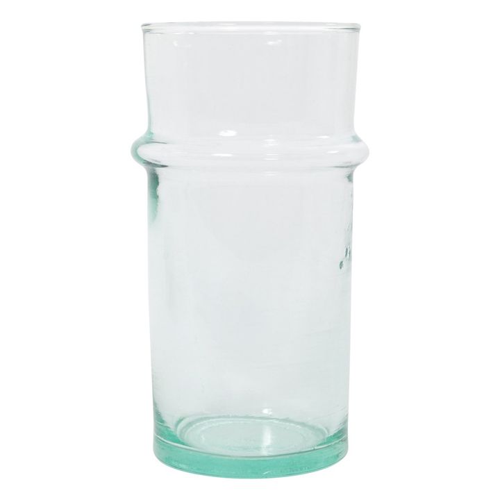 Carafe en verre soufflé Beldi - 20 cm- Image produit n°2