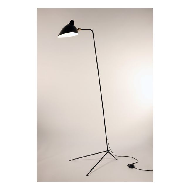 One Arm Standing Lamp, 1953 Black