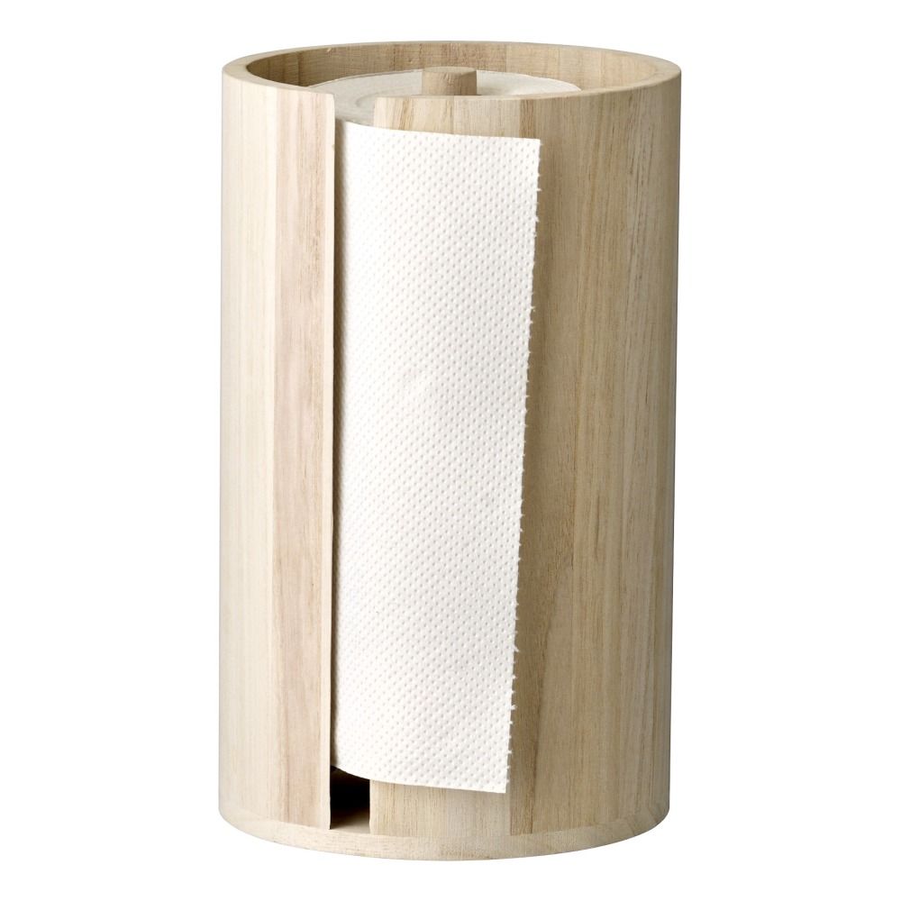 Porte essuie-tout en bois- Image produit n°0
