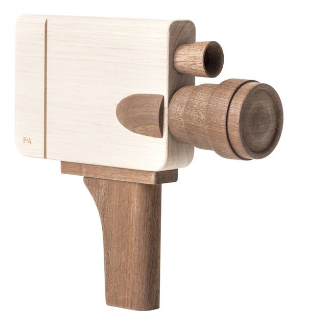Caméra vidéo en bois
