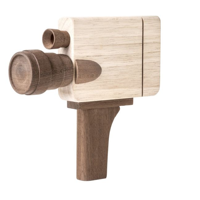 Caméra vidéo en bois