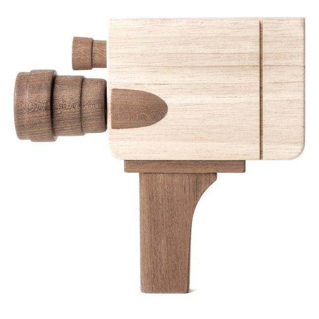 Caméra vidéo en bois