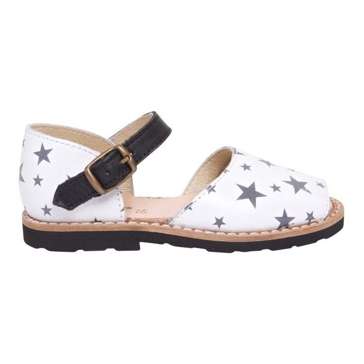 Minorquines - Sandales Boucle Etoiles Frailera - Fille - Denim