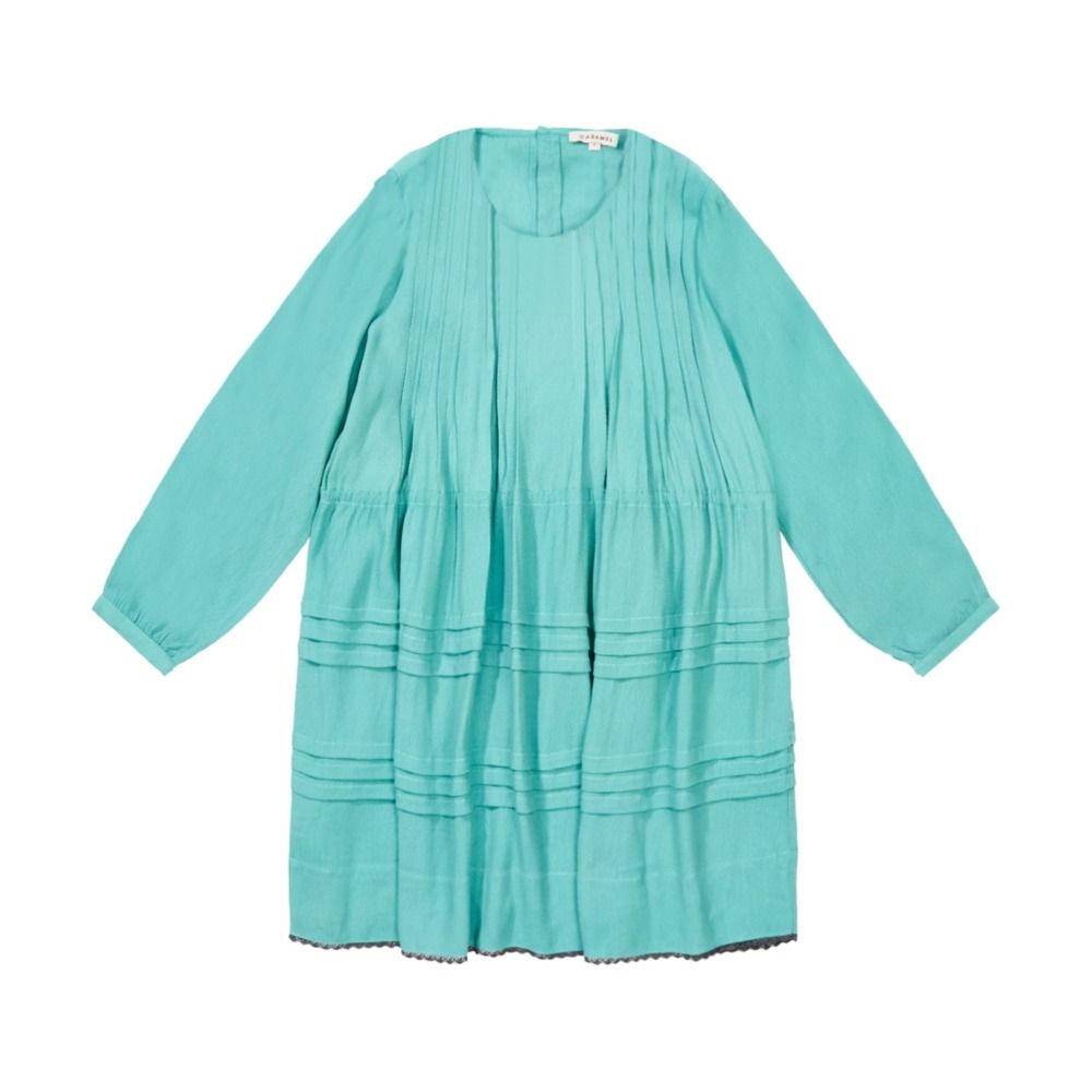 Caramel - Robe Otter - Fille - Vert