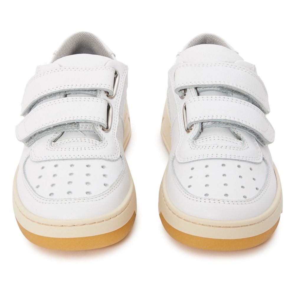 Leather Velcro Trainers White Acne Studios Shoes Children