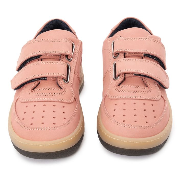 debitor Fil blotte Acne Studios - Leather Velcro Sneakers - Pink | Smallable
