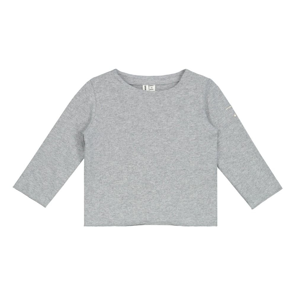 Gray Label - T-shirt Baby Coton Bio - Fille - Gris