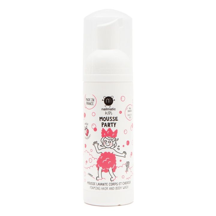 Hair and Body Strawberry Cleaning Foam  - Product image n°0