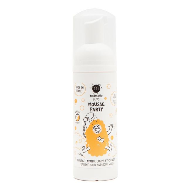 Hair and Body Apricot Cleaning Foam