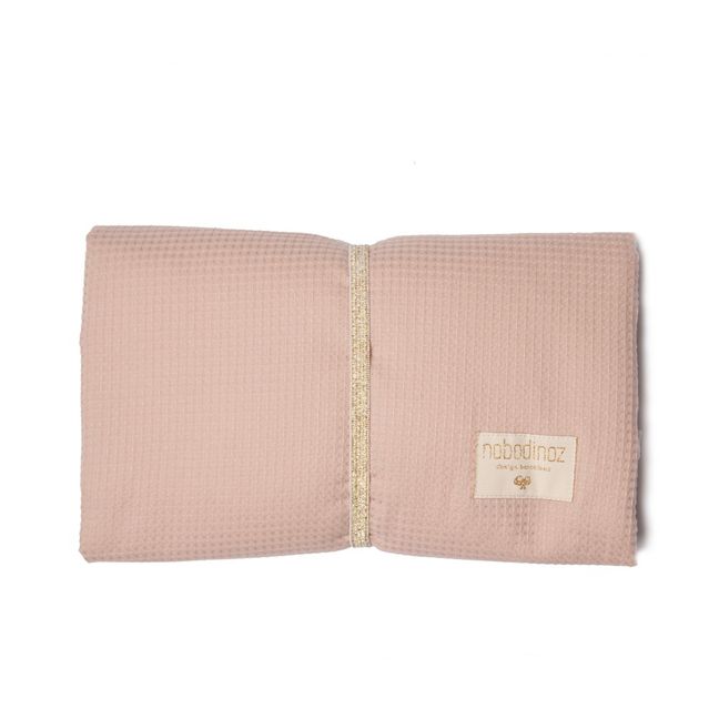 Mozart Organic Cotton Travel Changing Mat  68x50  Pink