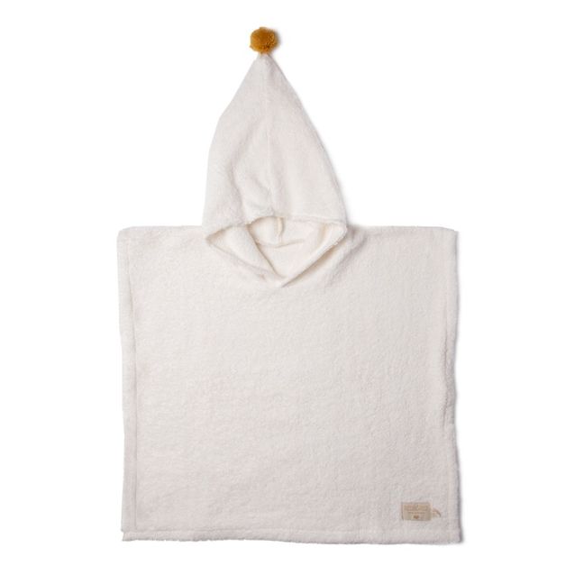Poncho So Cute en coton bio | Naturel