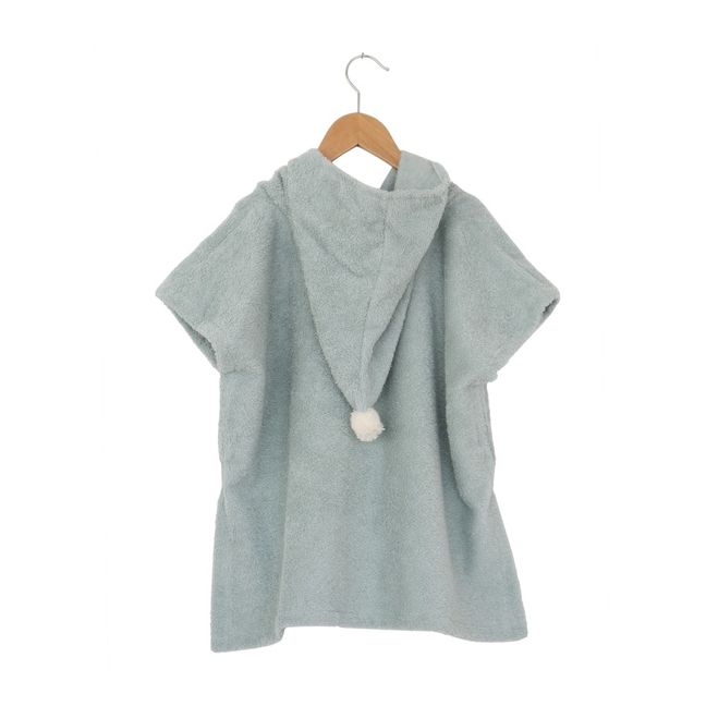 Poncho So Cute de algodón biológico | Verde