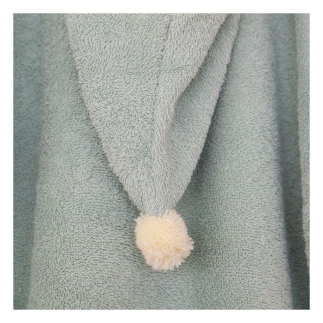 Poncho So Cute in Cotone Bio  | Verde