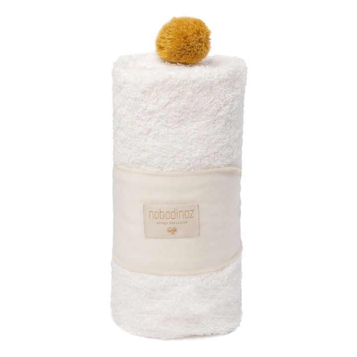 So Cute Organic Cotton Bathcape  73x73cm | Natural- Product image n°3