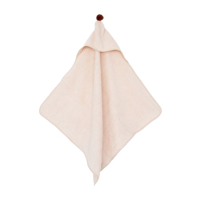 Capa de baño So Cute de algodón biológico 73x73 cm | Rosa