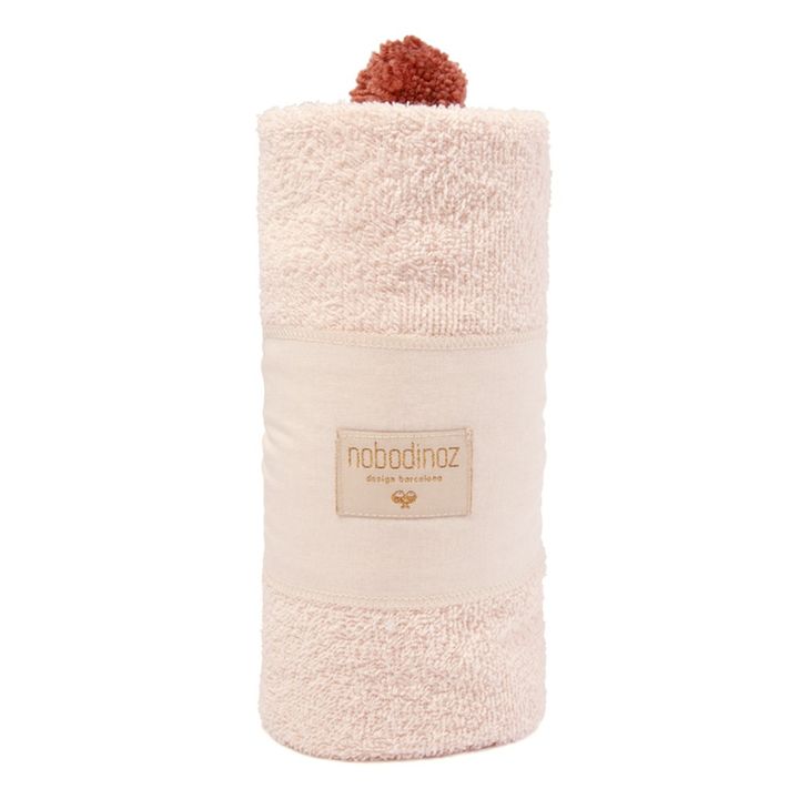 So Cute Organic Cotton Bathcape  73x73cm | Pink- Product image n°2