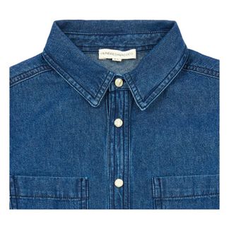 Checkered Shirt with Pockets Blue AO76 Fashion Teen , Children