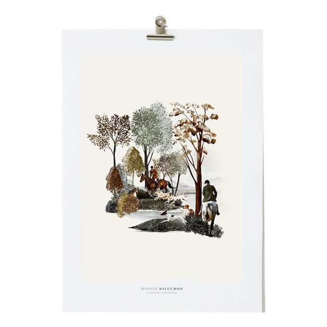 Forêt N°24 A4 Poster 